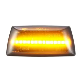 

LED Side Turn Lights Side Marker Indicator Amber Lamp Bulb Replacement Durable