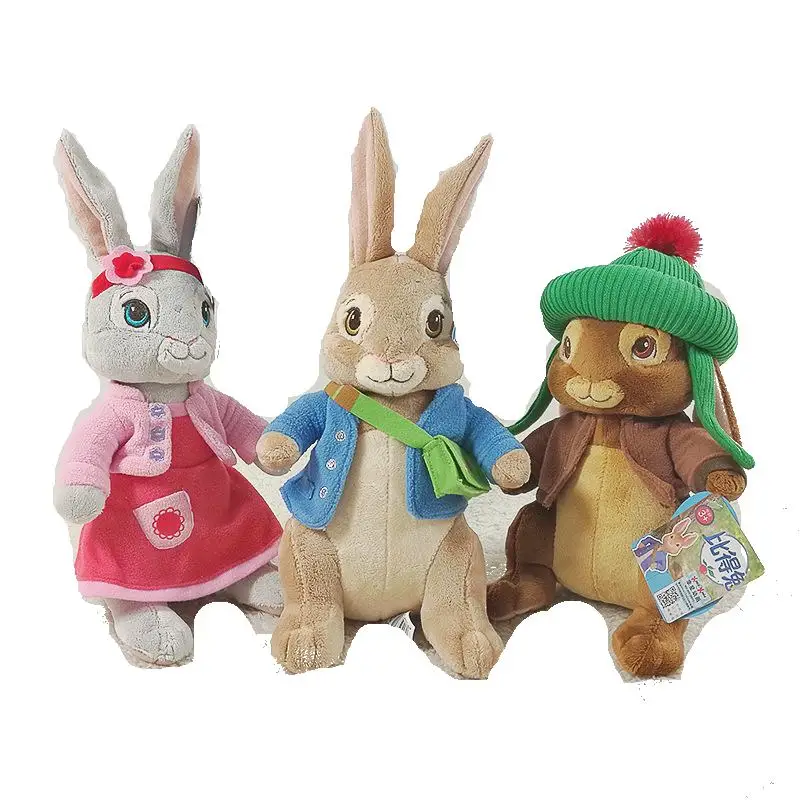 30 см 3 шт./компл. плюшевые игрушки с изображением кролика Питера кролика|plush stuffed|doll