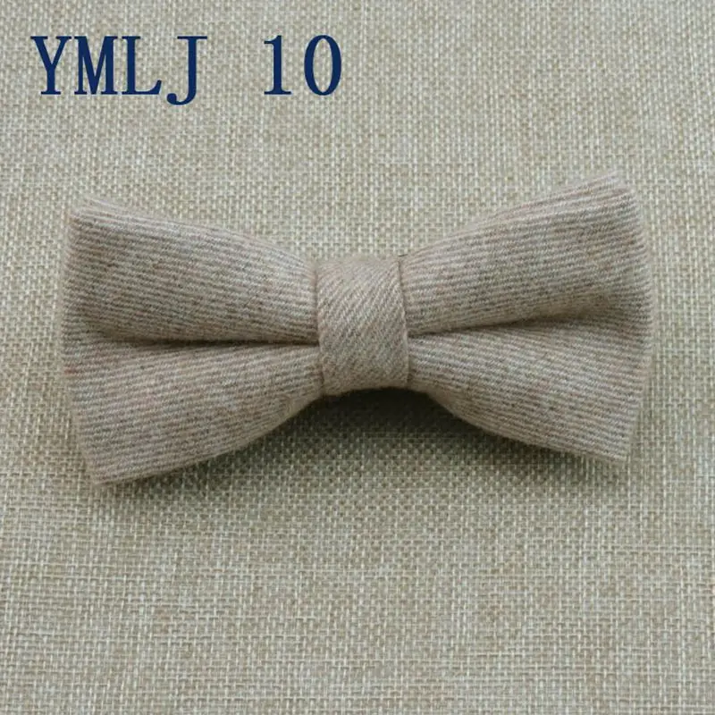 ZY-YMLJ10 Шерстяные галстуки-бабочки для мужчин модные регулируемые шерстяные галстуки-бабочки Свадебная деловая Вечеринка бабочка для жениха аксессуары для взрослых галстуки-бабочки - Цвет: ZY-YMLJ10
