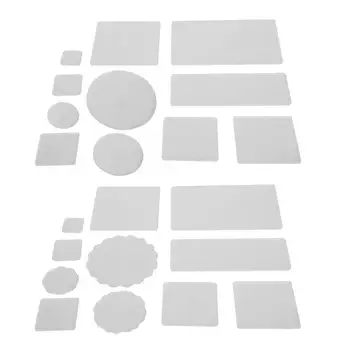 

11Pcs Transparent Acrylic Clear Stamp Block Pad DIY Hand-made Crafts Making Tool DIY Scrapbooking Clear Photo Album Decor Stamp