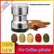 

Moedor elétrico de café, moedor de grãos, porcas, especiarias, multifuncional, para cozinha, casa, moedor de café