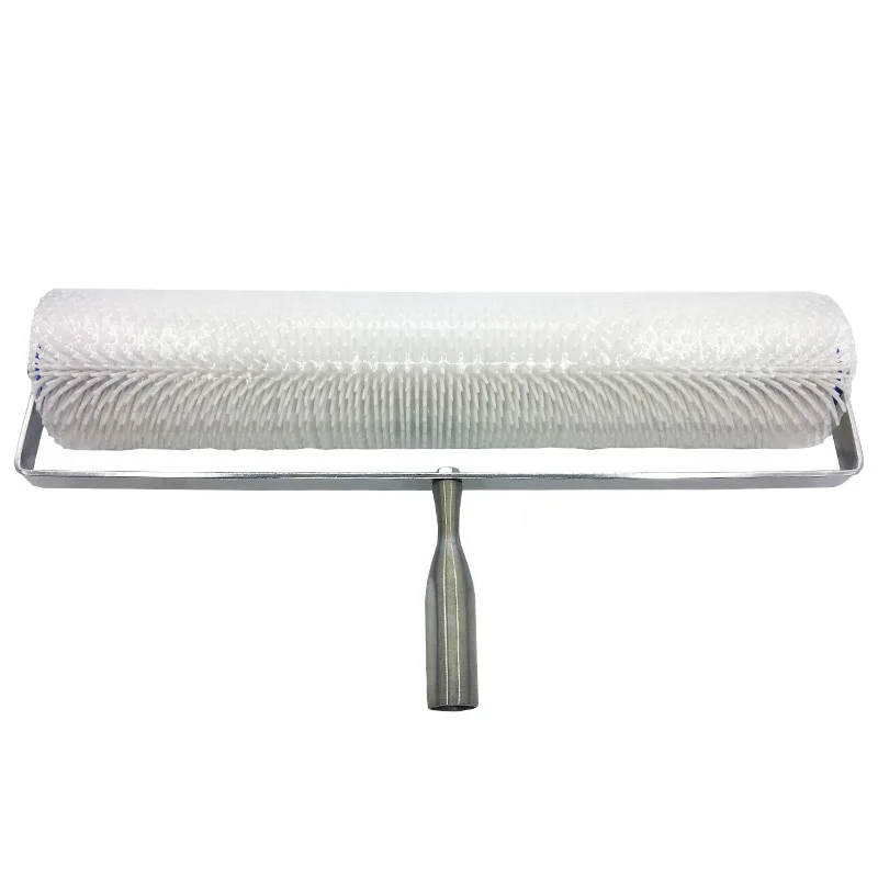 Самонивелирующийся анти-вспенивающийся барабан эпоксидный цемент строительные инструменты пластиковый пол из ПВХ круг крупной вязки дефляционный ролик