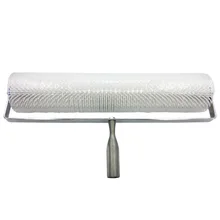 Самонивелирующийся анти-вспенивающийся барабан эпоксидный цемент строительные инструменты пластиковый пол из ПВХ круг крупной вязки дефляционный ролик