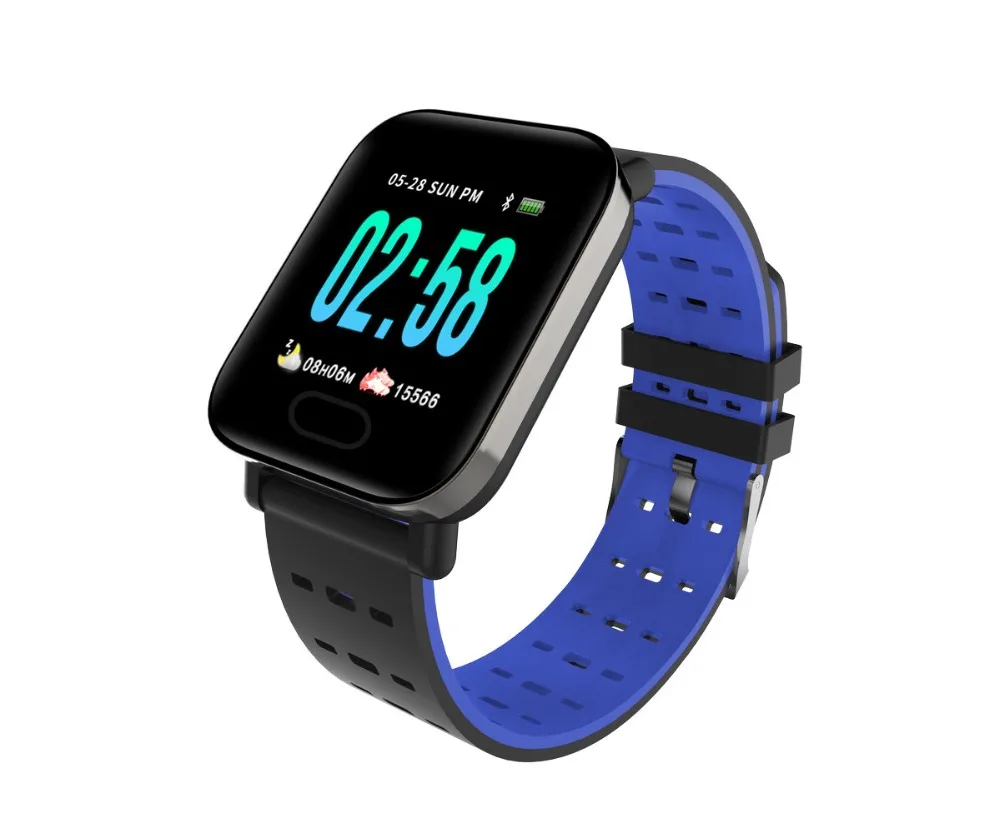 A6 Смарт-часы, монитор сердечного ритма, спортивный фитнес-трекер, монитор сна, водонепроницаемые спортивные часы, ремешок для IOS, Android, подарки