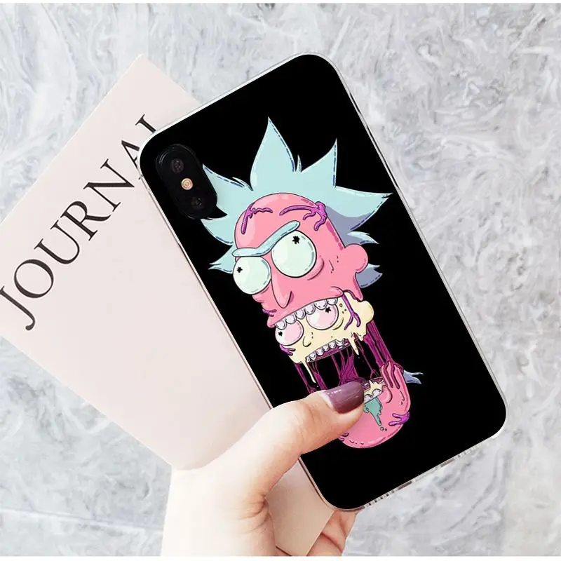 Cartoon Rick and Morty