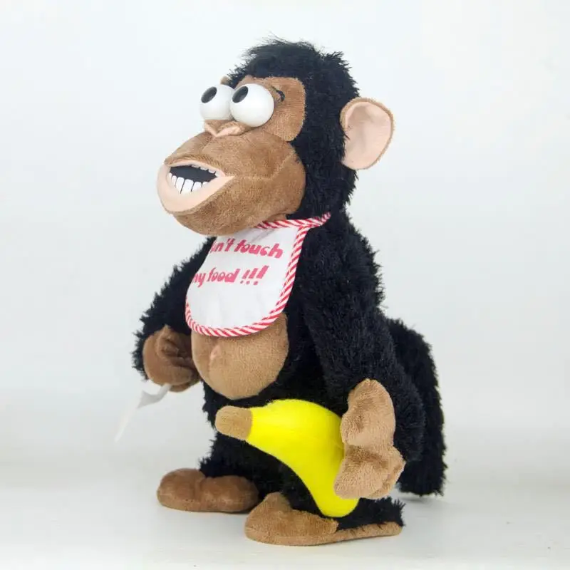 Stance магнетронная обезьяна плюшевая батарея игрушка электрическая обезьяна без бананов Сумасшедший Рождественский подарок