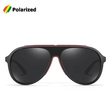JackJad, новая мода, TR90, стиль пилота, поляризационные солнцезащитные очки, для вождения, двойная цветная оправа, фирменный дизайн, солнцезащитные очки Oculos De Sol 3309