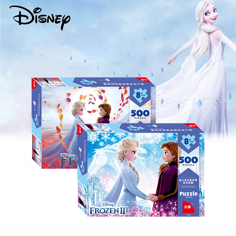 Puzzle Disney la reine des neiges 2 Puzzle enfant apprentissage précoce 100 pièces 200 pièces 500 pièces 1000 pièces adulte Puzzle 3d Puzzle