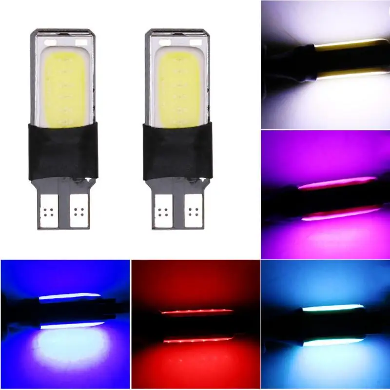 Декодирующий автомобильный светильник с индикацией T10 COB 12SMD номерного знака