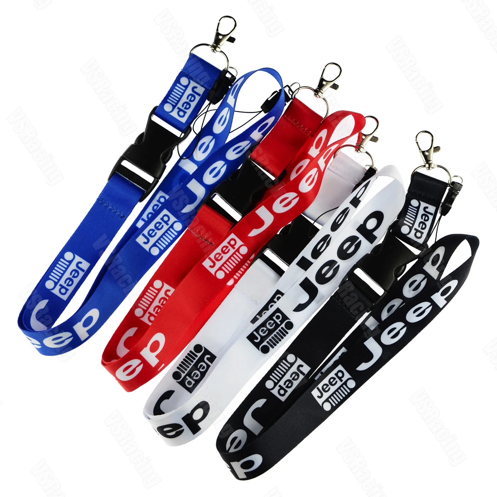 Jdm Style Cellphone Racing Car Lanyard Racing Car Keychain Id Card Neck