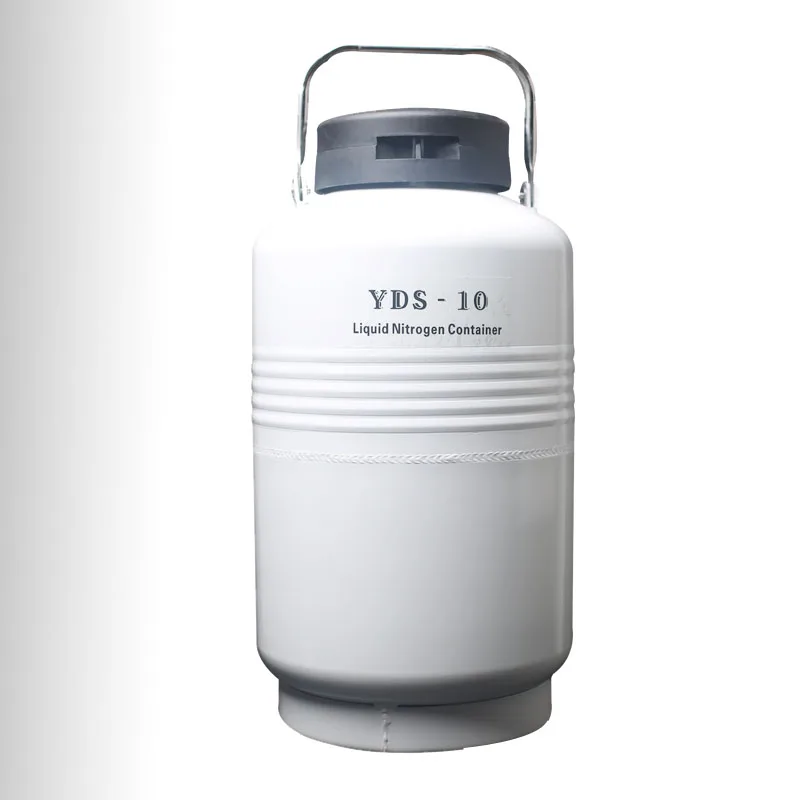 yds-10-80 Dewar контейнер жидкого азота YDS-10 125 спермы ln2 резервуар - Цвет: yds-10-80