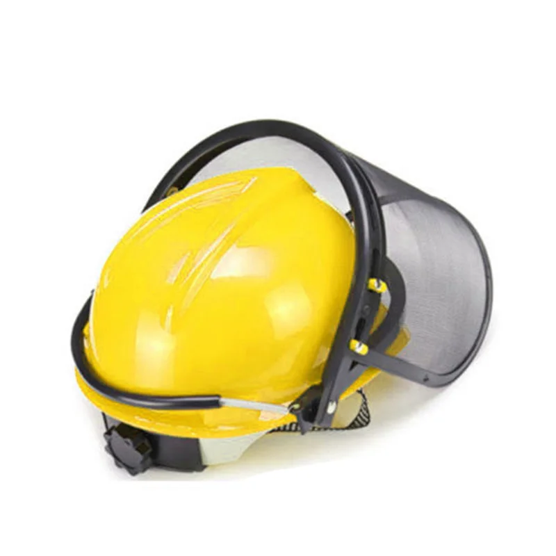 

Chainsaw Safety Mask Chainsaw Brushcutter Safety Helmet Mesh Lawn Mower Trimmer Brush Cutter Safety Accessories