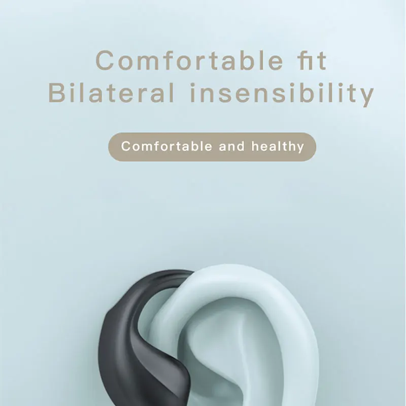 Bluetooth Wireless Headphones Bone Conduction Headset Waterproof Sports Earbuds Handsfree With Microphone For Xiaomi Running