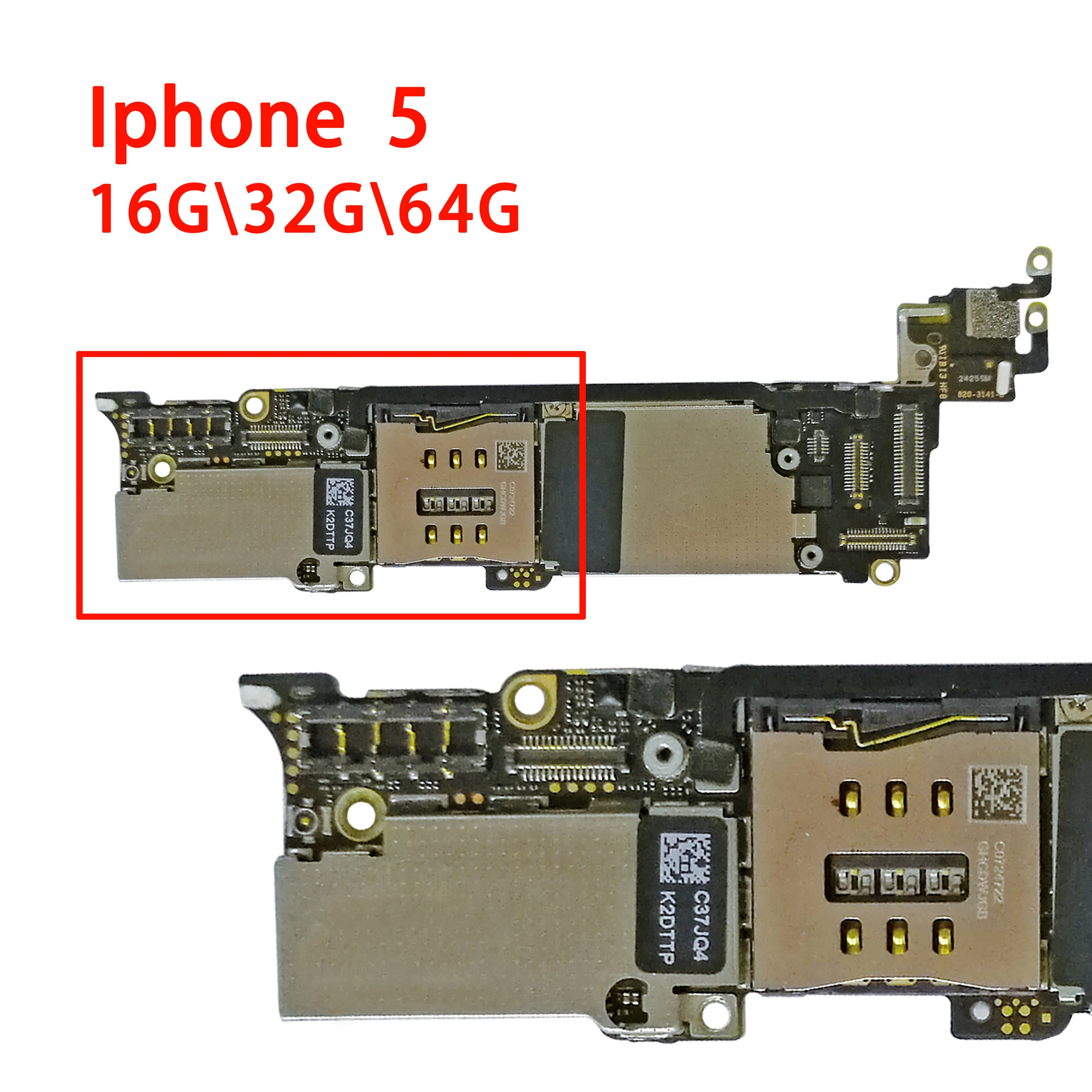 Протестировано и в рабочем состоянии оригинальная материнская плата 16 ГБ 32 ГБ 64 ГБ для iPhone 5 5g Заводская разблокированная материнская плата, логическая плата с системой IOS