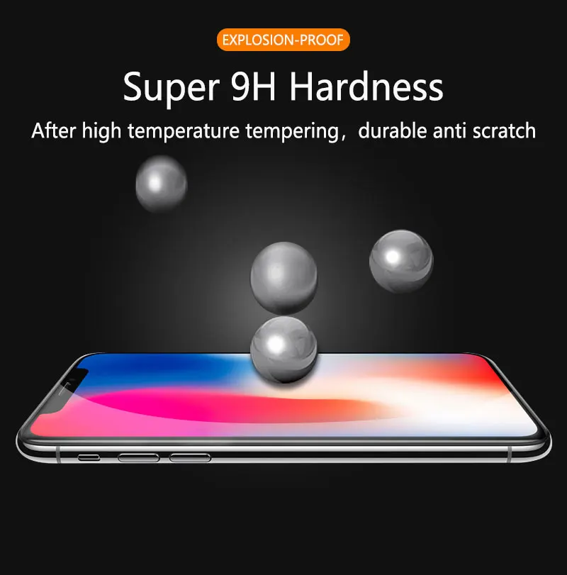 JURCHEN 2 шт HD стекло для iPhone 6 S 7 8 Plus 11 Pro 6 S Защита экрана для iPhone X XR XS MAX закаленное стекло полная защита