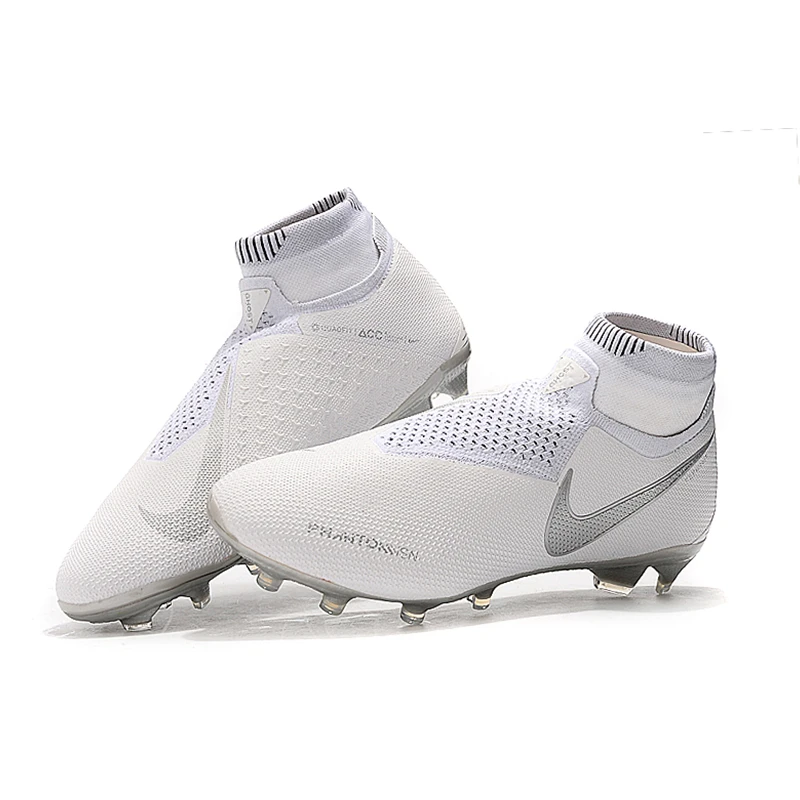 Nike Phantom VSN тени Elite DF FG Футбол бутсы кроссовки Для мужчин футбольные бутсы с волнообразным краем; Zapatos De Futbol Hombre Nike Бутсы; большие размеры 39-45