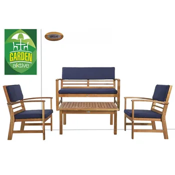 

Garden set Aktive Garden Table, bank and armchairs
