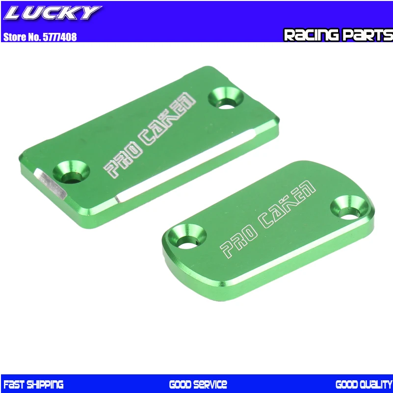 Передняя и задняя крышка тормозного резервуара для Kawasaki KX125 KX250 2003-2008 KX250F KXF250 2004-2017