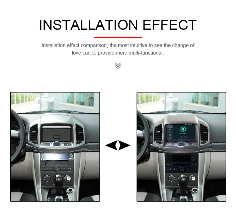 Cheap TOPBSNA 1 Din Android 9.0 Car DVD Player For Chevrolet Captiva Epica 2012-2015 GPS Navigation Car Stereo Mirror-link RDS WIFI CD 11