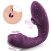 2 IN 1 Clit Sucker Vagina Sucking Vibrator 10 Speeds Vibrating Clitoris G Spot Stimulator Erotic Sex Toy for Women sex toys 1