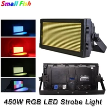 2 шт./лот, высокое качество, 450 Вт, SGM стробоскоп, светильник SMD 5050 RGB, 3в1, стирка, стробоскоп, 2в1, высокая яркость, дискотека, вечерние, сценический светильник