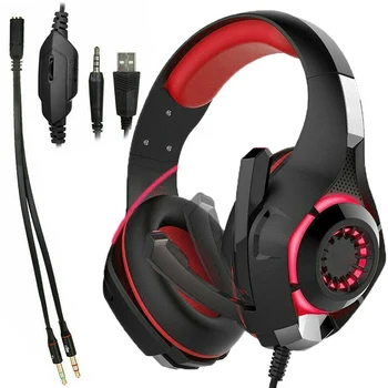 

Wired With Microphone Adjustable Angle 3.5mm Jack Plug And Play Gaming Headset Anti Interference Noise Cancelling For Xbox One