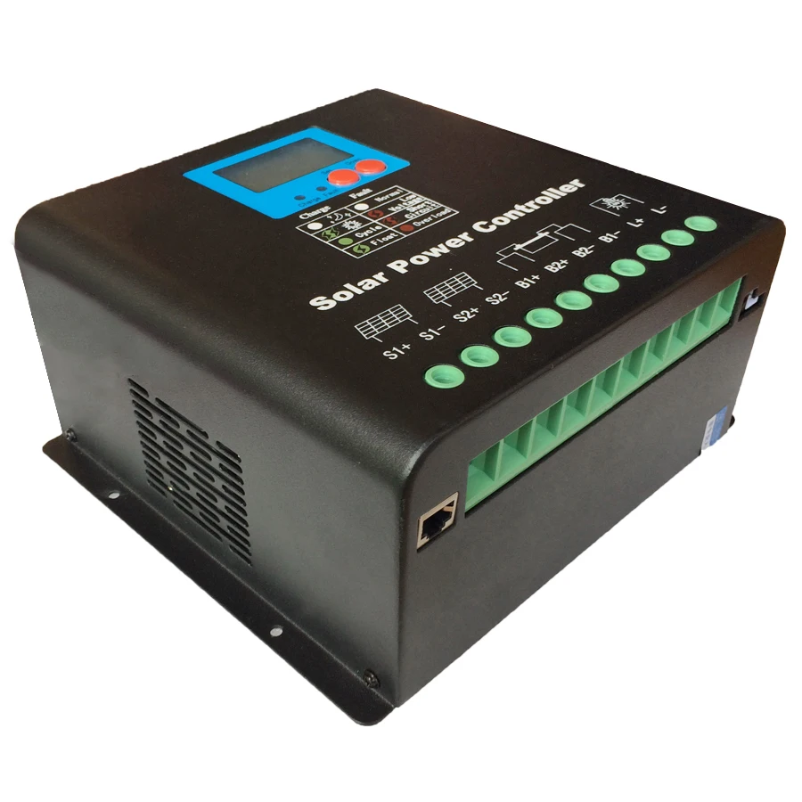 120A 150A 180A 12V/24V Авто Панели солнечные Батарея заряда батареи мппт ЖК дисплей
