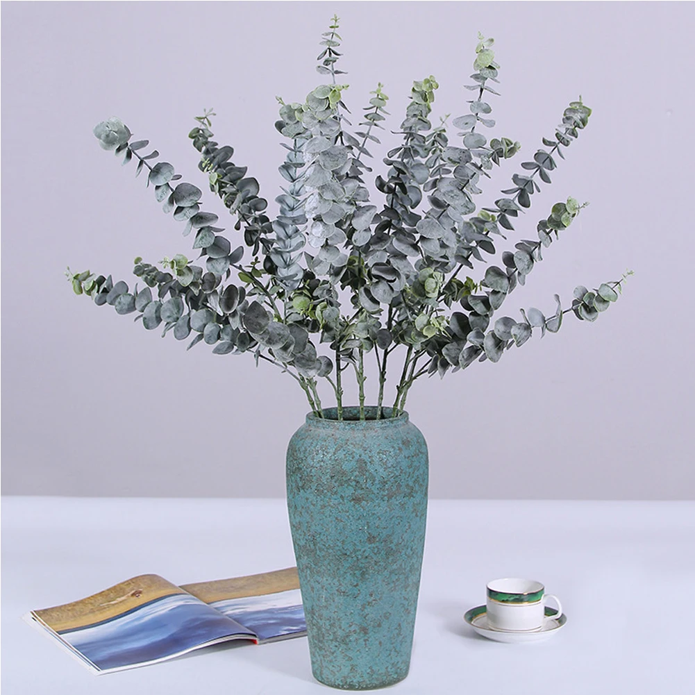 Office Delicate Bedroom DIY Flexible Home Eucalyptus Leaves Wedding Decor Craft Simulation Table Artificial Plants Garden Party