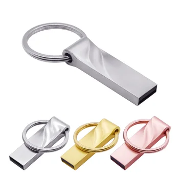 

Custom Logo Memory Stick Usb 2.0 Metal Usb Flash Drive 128MB U Disk Key Pendrive 64GB 32GB 16GB 8GB 4GB Pen Drive Wedding Gift