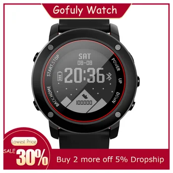 

Gofuly UW90 Outdoor Sport Smart Watch GPS Fitness Heart Rate Tracker Bracelet Band Heart Rate Monitor Blood Pressure Functions