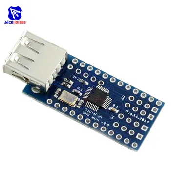 

diymore Mini USB Host Shield SPI Interface Support Google ADK for Arduino UNO ATMega328p MEGA2560 Expansion Module