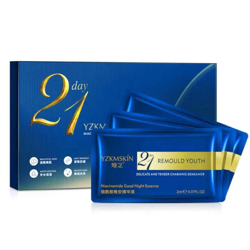 

21 Days Nicotinamide Essence Moisturizing Firming Skin Smooth Fine Lines Anti-aging Face Serum