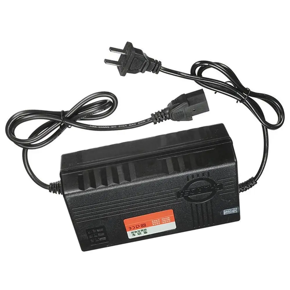 48V Electric Bike Motor Scooter Battery Charger Power Supply Adapter 