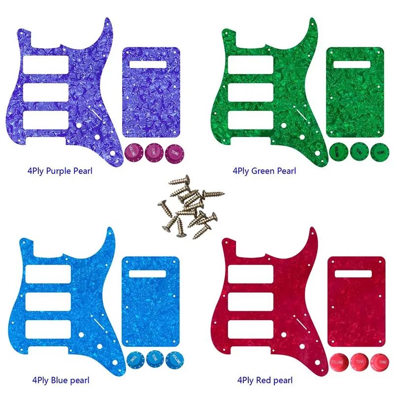 Battipenna Per Chitarra Strat 3 P90 Di Ottima Qualità Per Us 11 Fori Per Viti Strat 3 P90S Humbucker E Piastra Posteriore E Manopola Di Controllo