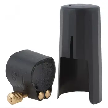 

Practical Alto Saxophone Mouthpiece Cap & Leather Clip Saxophone Accessories