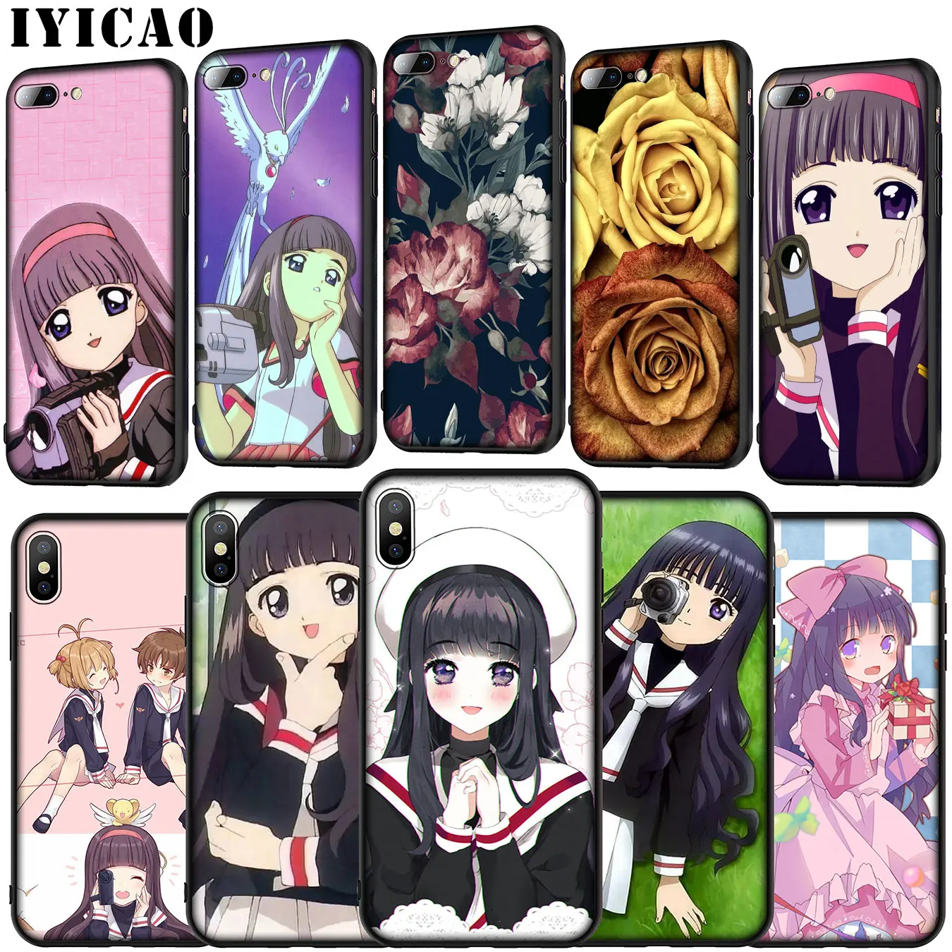 Anime Card Captor Sakura Tomoyo Daidouji Girl Soft Silicone Cover Anime Card Captor Sakura Tomoyo Daidouji Girl Soft Silicone Cover