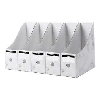 

BESTFile Holder Paper Storage Box Bedroom Desktop Finishing Box Student Desk Storage Rack Book Rack