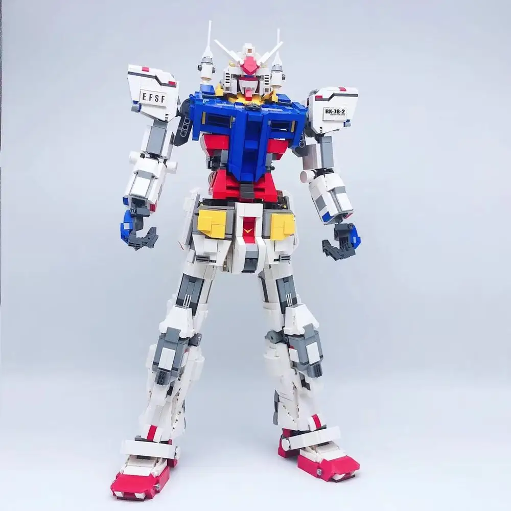 Горячая супер робот войны меха классическая модель gundam 18K-RX78-2 1: 60 3500 шт фиксированный кронштейн строительный блок рождественские игрушки