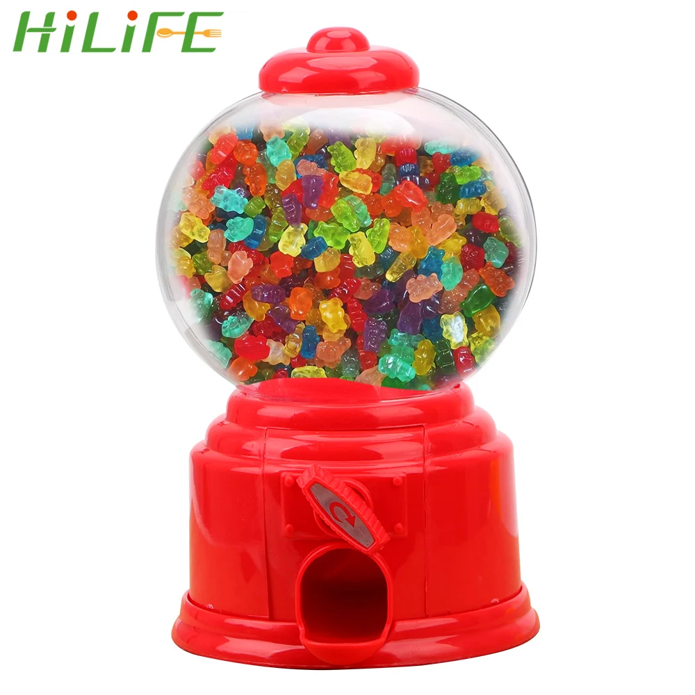 HILIFE игрушка машина пузырьковая банка для хранения конфет диспенсер милые сладости дети монета банка детский подарок конфеты диспенсер коробка бутылка