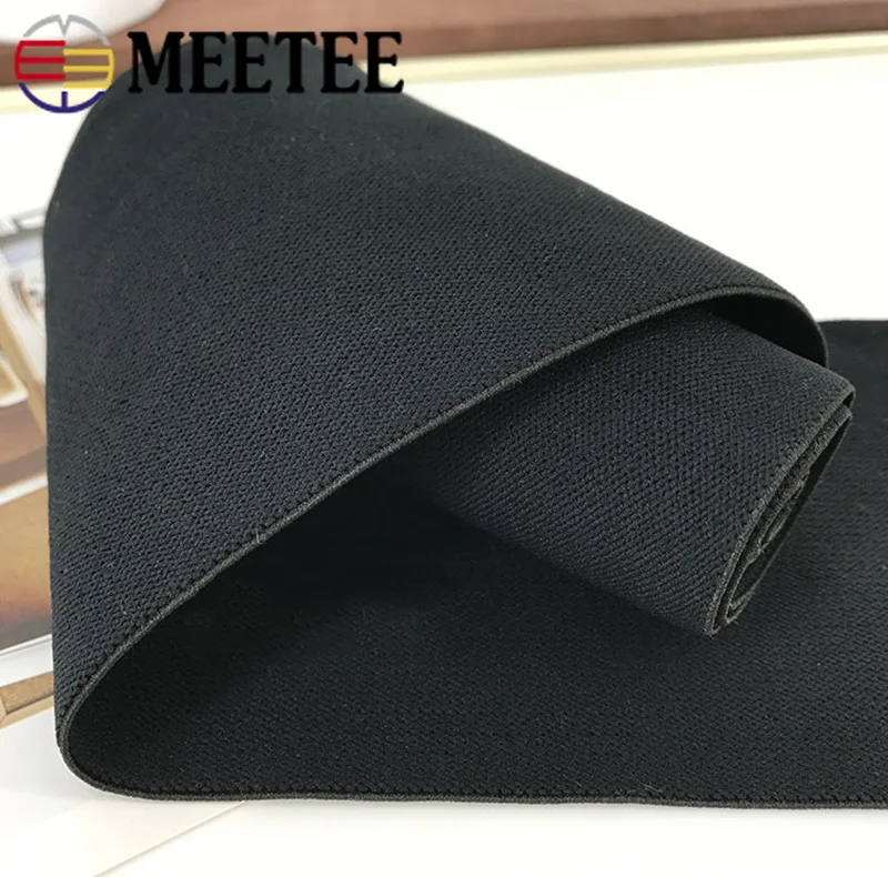 Нейлоновая эластичная лента Meetee, 8 м, 20-90 мм, мягкая резиновая эластичная тесьма, сделай сам, пояс для костюма, резинка, аксессуары для шитья EB205