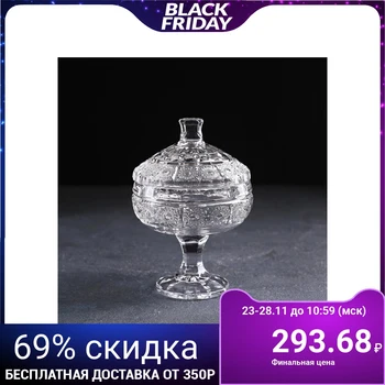 

Candy bowl on a leg "Astoria", 11.5 × 16 cm