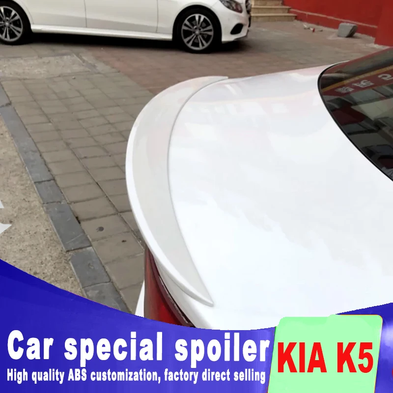 Высококачественный Спойлер ABS 2014 2015 для kia Optima K5 задний спойлер на крышу багажника