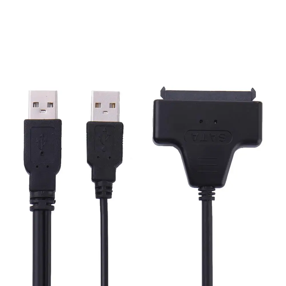 USB 2,0 для SATA простой диск USB в SATA адаптер usb-кабель кабель жесткого диска внешний корпус для жесткого диска