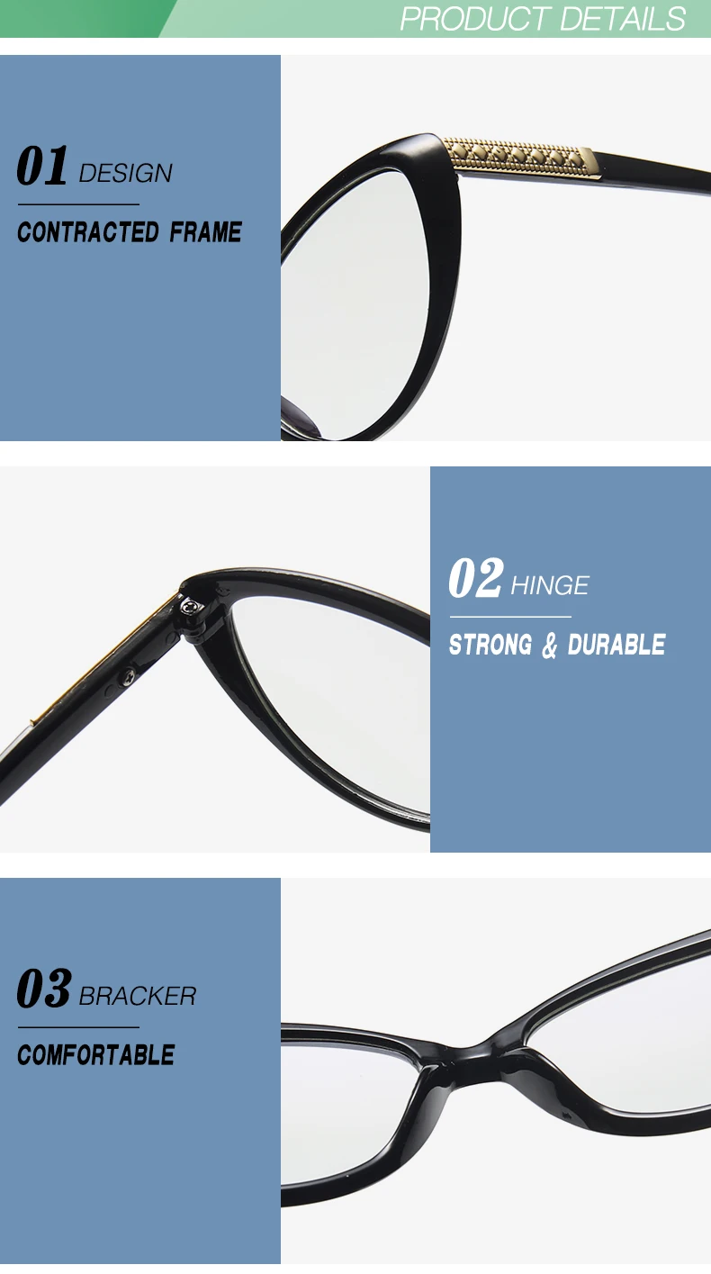 Оправа для очков в стиле кошачьи глаза оптическая прозрачная оправа для очков женские очки большая оправа Очки для работы за компьютером Oculos Feminino