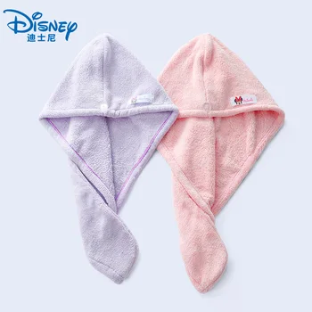

Disney cute soft home shampoo dry hair cap bag headband thickening water-absorbent and quick-drying