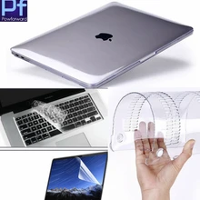 3 в 1 для Mac Book Air 1" Pro 13/15" retina 12 защитный чехол для Macbook Air 13 Touch bar 2012 2013