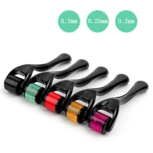 DRS 540 Derma ролика 0,2/0,25/0,3 мм титановые иглы Mezoroller Dr ручка машина для средств по уходу за кожей для ухода за волосами, Лечение выпадения ручка