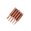 5pcs/lot 900M-T Pure Copper Soldering Iron Tip Lead-free Solder Tips Welding Head BGA Soldering Tools Branding Iron ► Photo 2/6