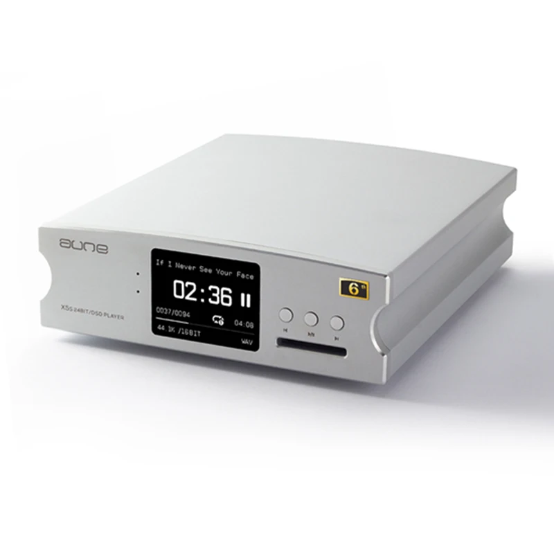 Aune X5S 6th dac декодирующий цифровой усилитель 32Bit/384K SD вход оптический коаксиальный