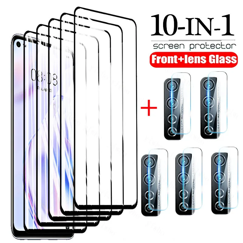 

Full Cover Tempered Glass for Huawei P40 Lite 5G Screen Protector on For Huawei P40Lite P 40 Lite Camera Lens Protective Glass